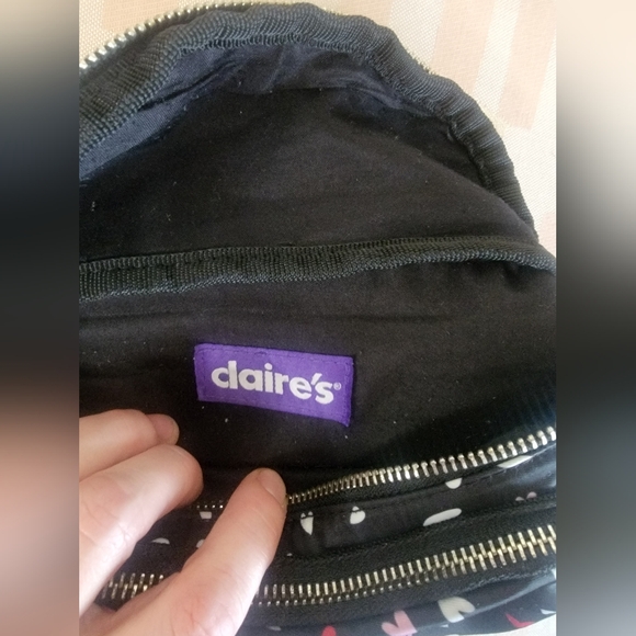 Claire's Nylon Hearts Belt Bag - Picture 8 of 10